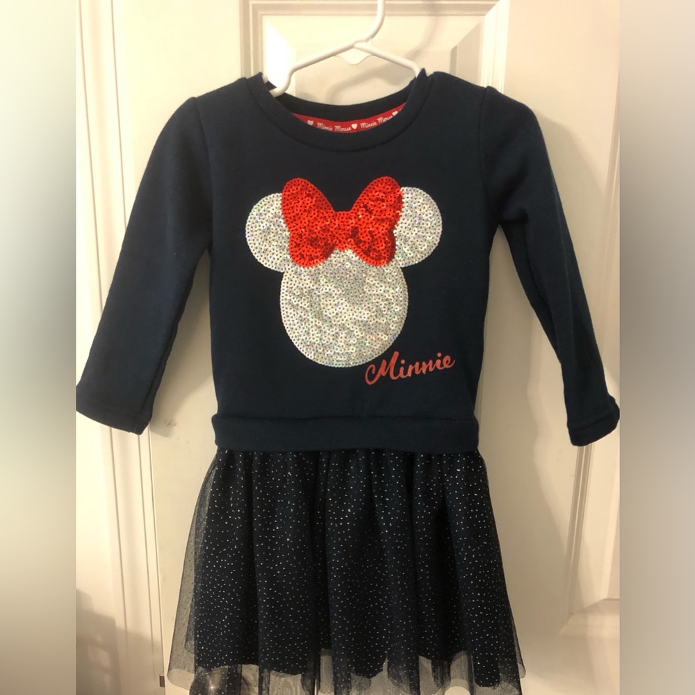Disney at Primark, toddler dress, 3-4 years old, navy blue dress, gently used